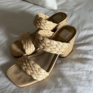 Dolce Vita Pailey Rafia Heels